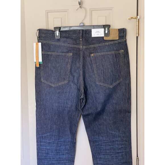 H&M Denim Jeans Men's 36x32 Dark Wash Tapered New with Tags India - Picture 4 of 16